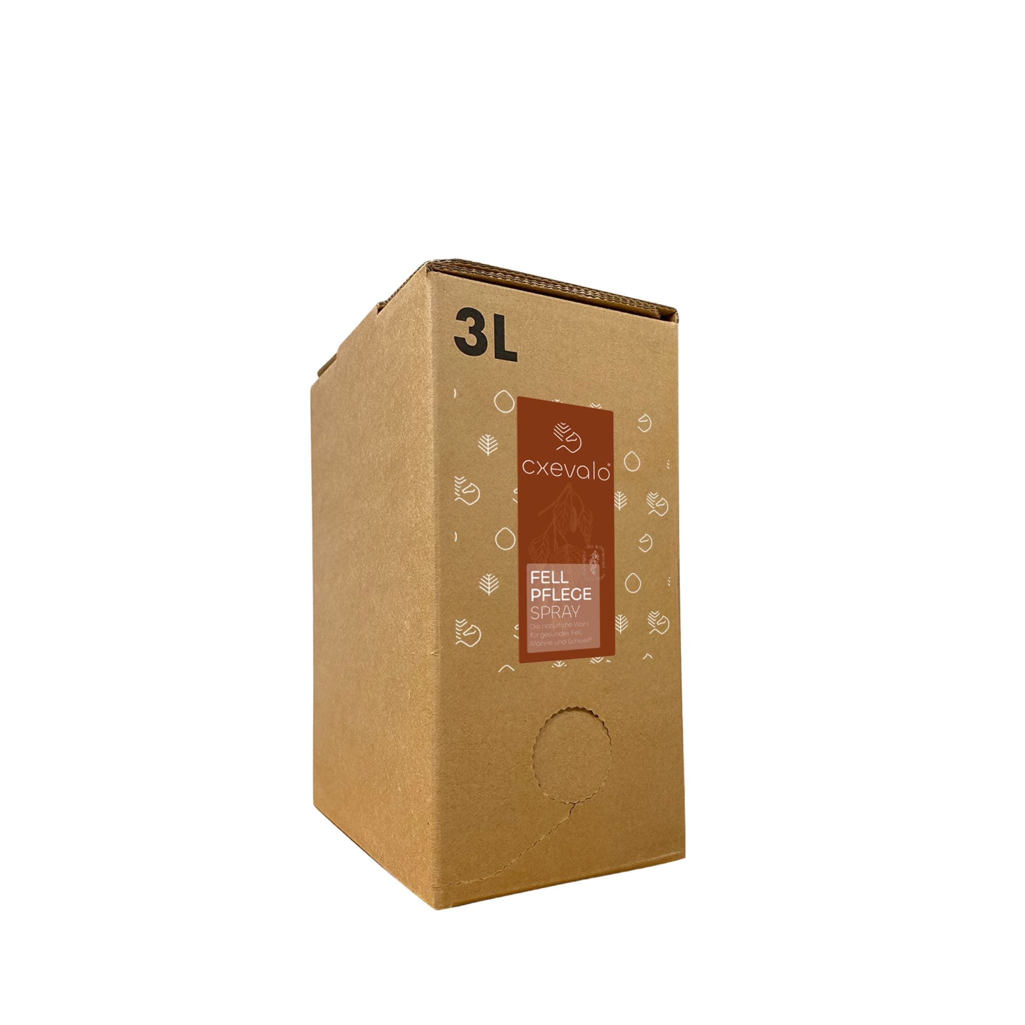 CXEVALO Fellpflegespray Nachfüllpackung 3 Liter für nachhaltige Pferdefellpflege