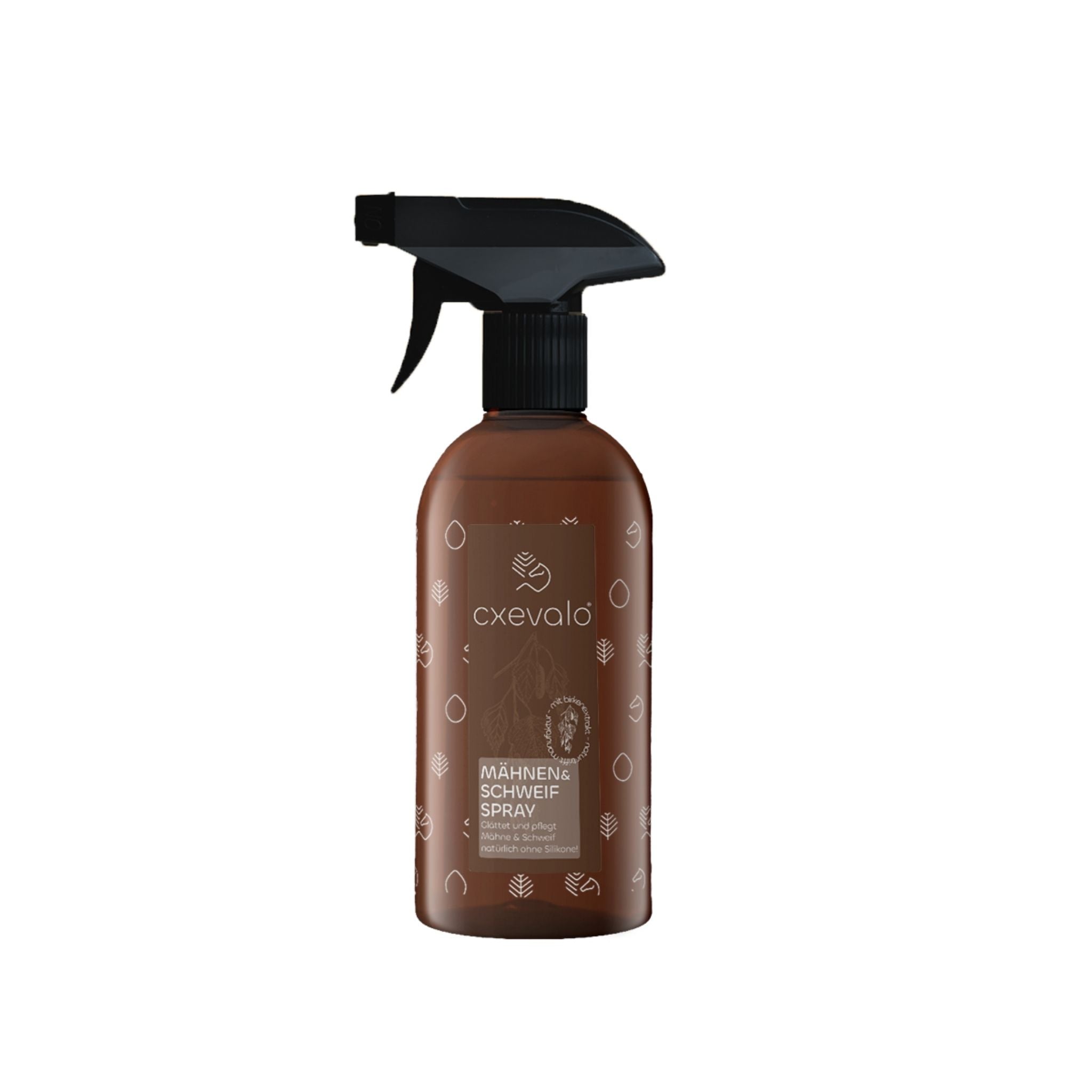 CXEVALO Mähnen- und Schweifspray 500 ml zur silikonfreien Langhaarpflege beim Pferd