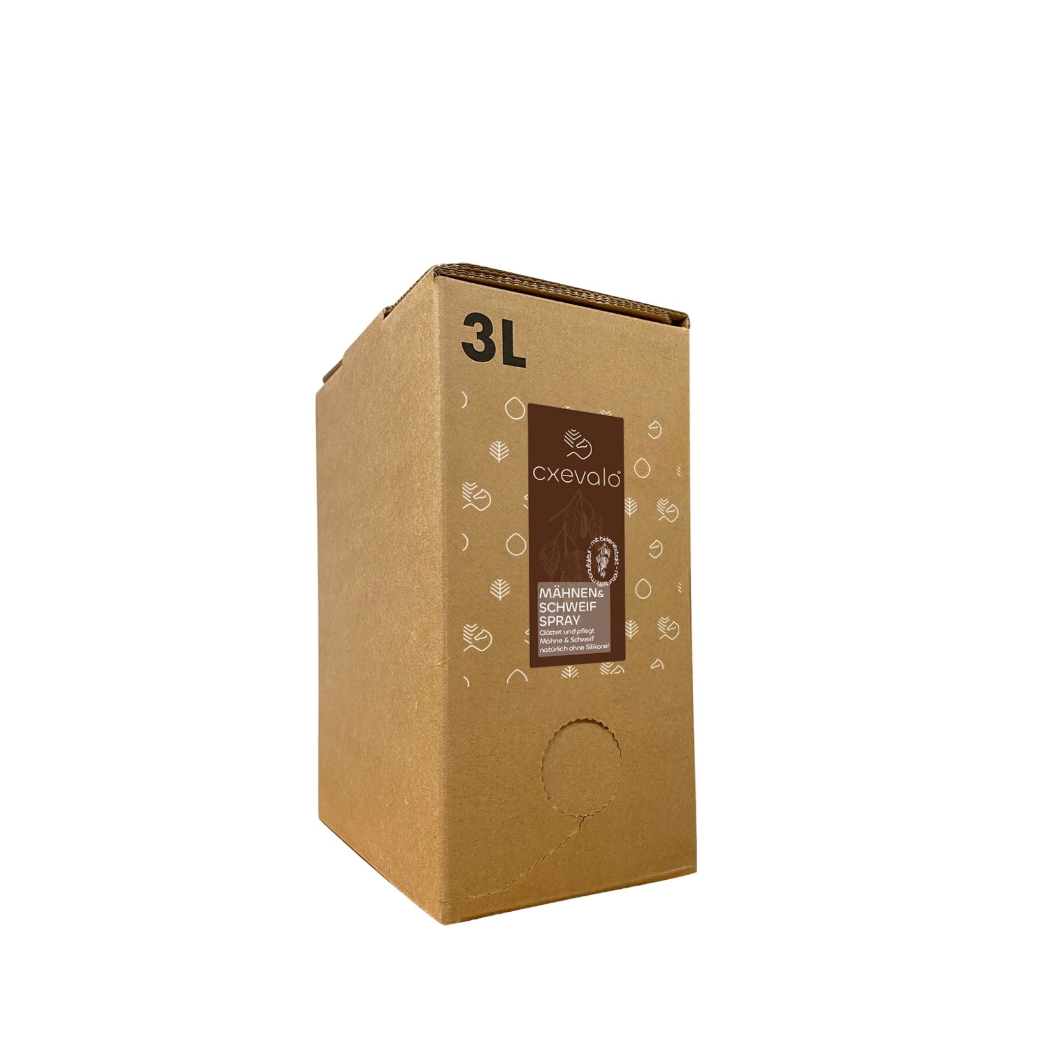 CXEVALO Mähnen- und Schweifspray Nachfüllpackung 3 Liter für nachhaltige Langhaarpflege