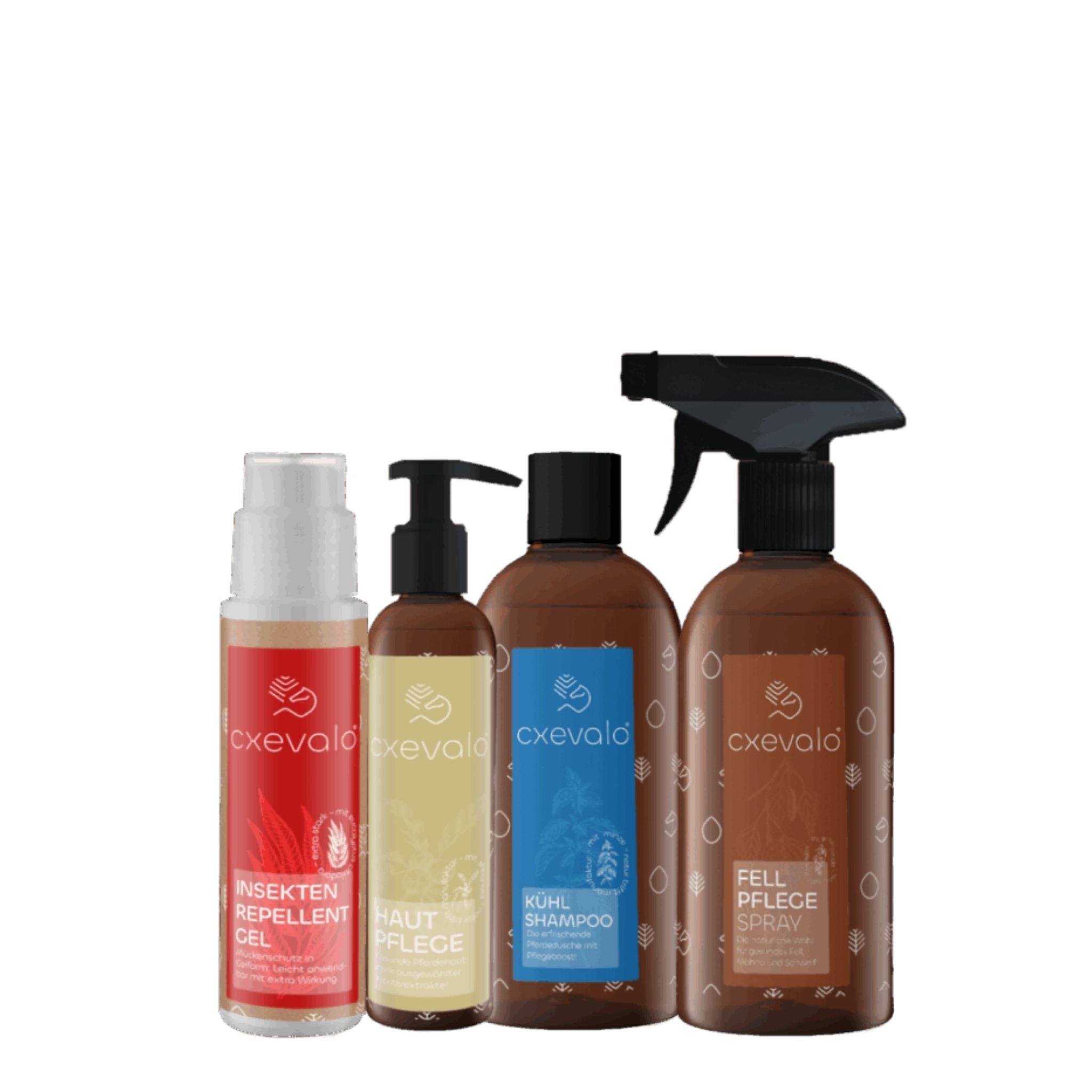CXEVALO Ekzemer Pflegekombi für Pferde mit Sommerekzem und sensibler Haut